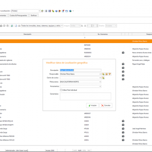 SoftMant, Asignación de Almacén a Localización